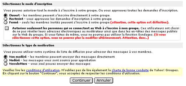 Exemple avec Yahoo!