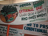 Tribunal international de la dette. Photo: ATTAC